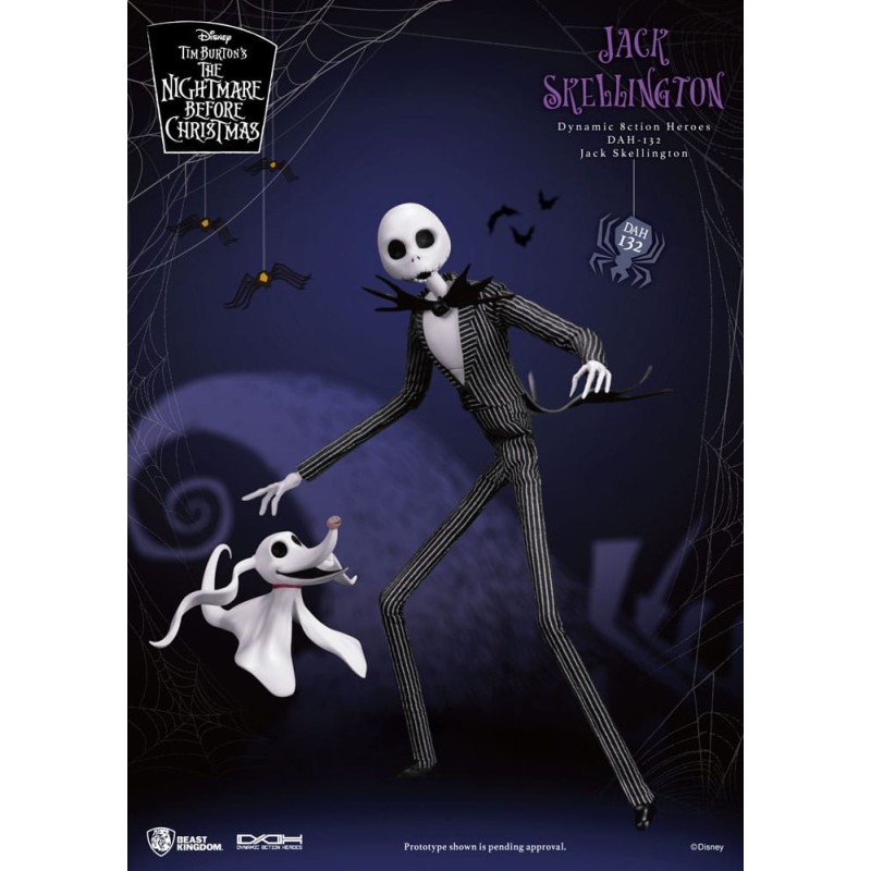 L'Étrange Noël de monsieur Jack figurine Dynamic Action Heroes 1/9 Jack 21 cm