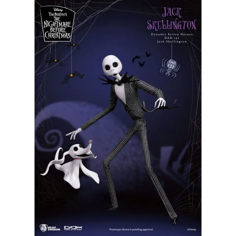 L'Étrange Noël de monsieur Jack figurine Dynamic Action Heroes 1/9 Jack 21 cm | 4711385250480