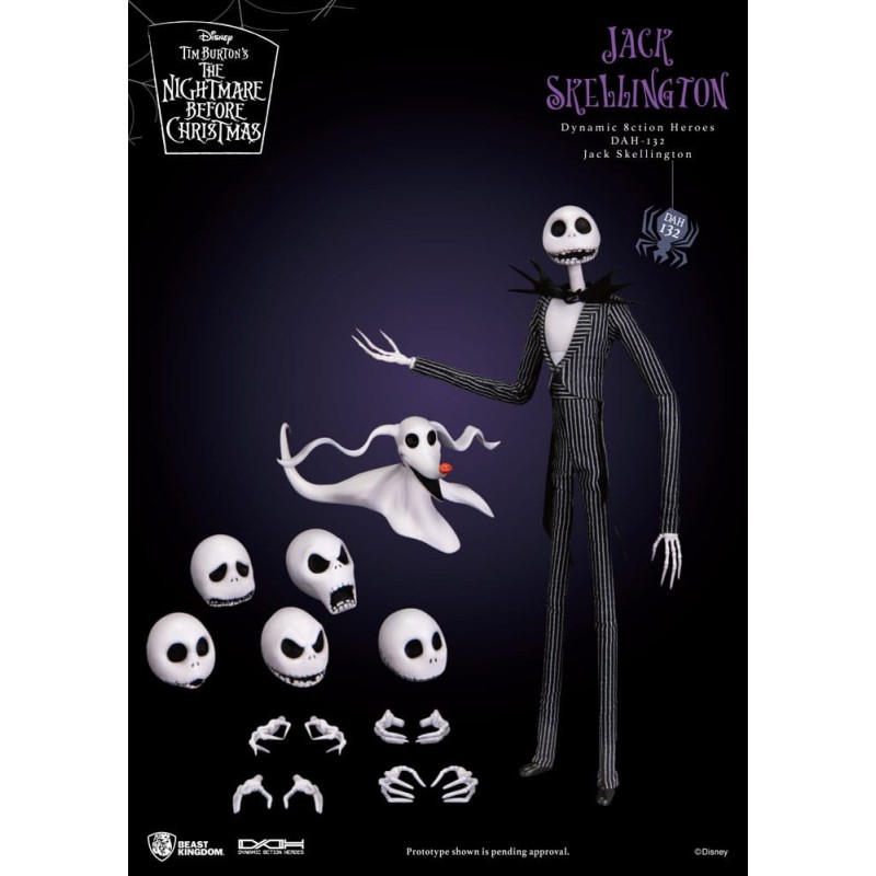 L'Étrange Noël de monsieur Jack figurine Dynamic Action Heroes 1/9 Jack 21 cm