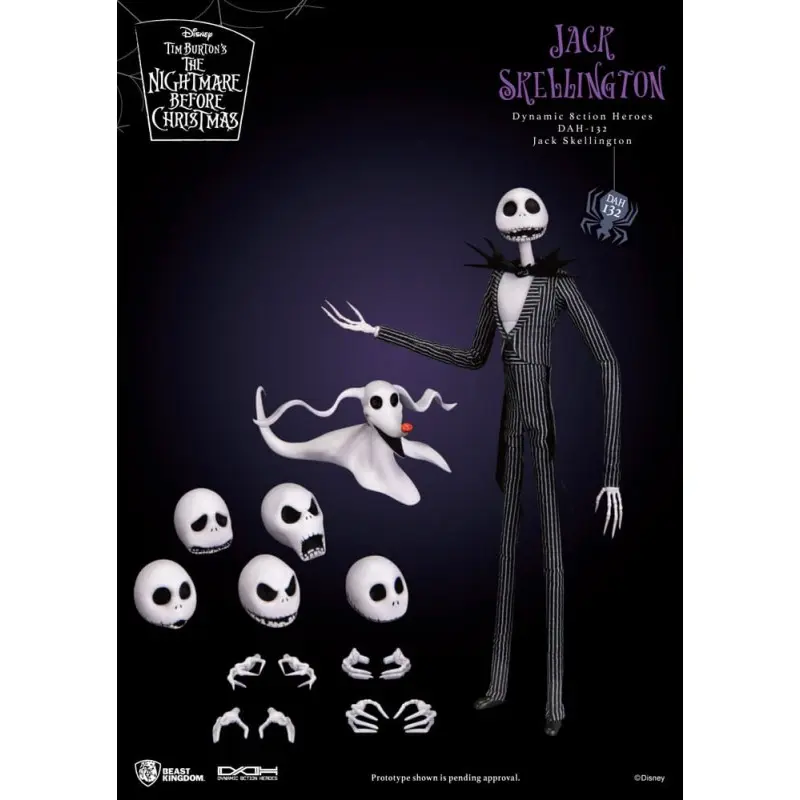 L'Étrange Noël de monsieur Jack figurine Dynamic Action Heroes 1/9 Jack 21 cm | 4711385250480