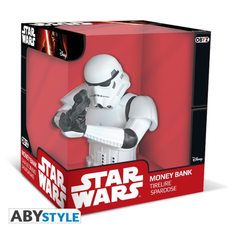 Licence : Star Wars Produit : tirelire PVC Stormtrooper Marque : ABYstyle