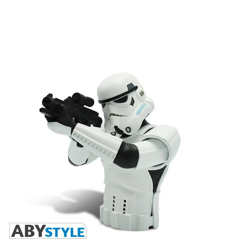 Licence : Star Wars
Produit : tirelire PVC Stormtrooper
Marque : ABYstyle
