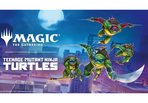 Magic: The Gathering présente sa nouvelle extension : Les Tortues Ninjas