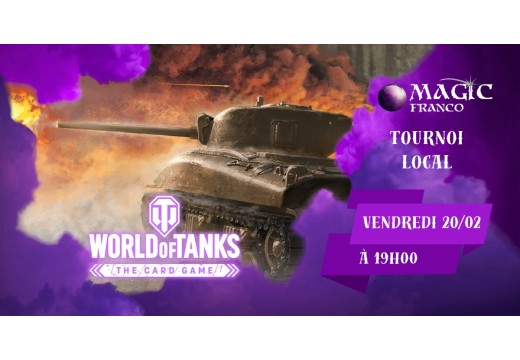 Tournoi World of Tanks TCG - 20/02/2026 19h