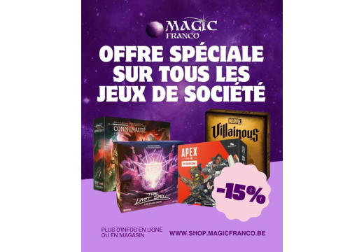 Deux offres exceptionnelles pour démarrer l’été chez MagicFranco ☀️🎲