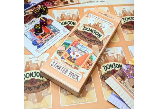 Donjon & Procrastination : le jeu de cartes fun et accessible qui casse les codes du TCG